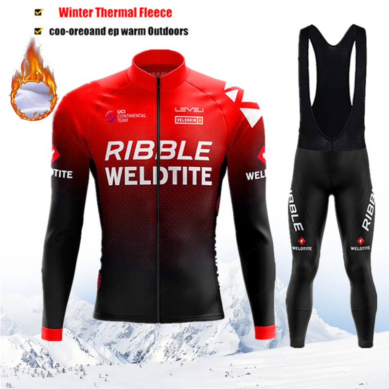 冬用サーマルフリースサイクリングジャージ メンズMTBウェア - Cycling Bib Shorts のレビューと価格