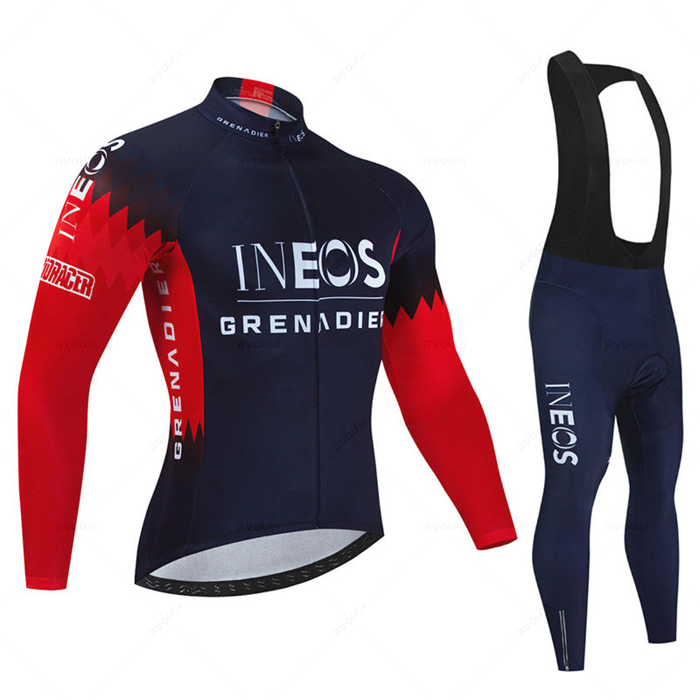 Ineos チーム男性春スポーツサイクリングジャージ秋 Mt - Cycling Bib Shorts のレビューと価格