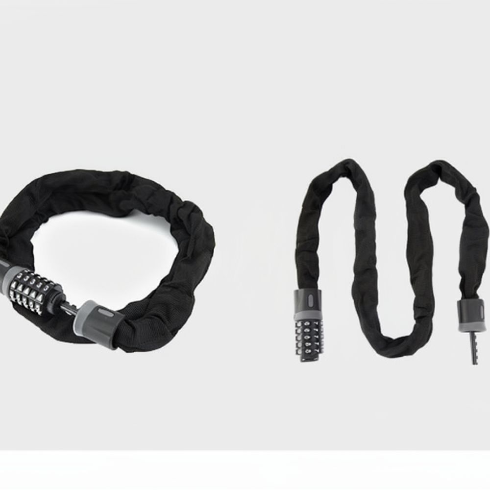 KUASUODT ポータブル自転車ロック、ステンレス製チェー - Cycling Gear And Equipment のレビューと価格